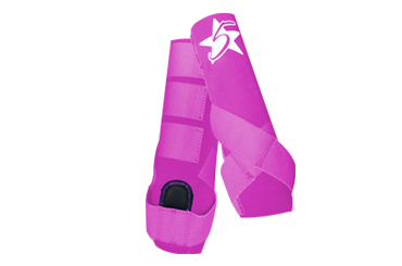 Pink 5 Star Patriot Sport Support Boot - Rear